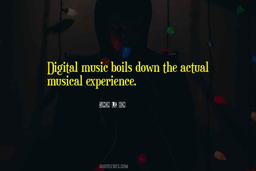 Musical Experience Quotes #840282