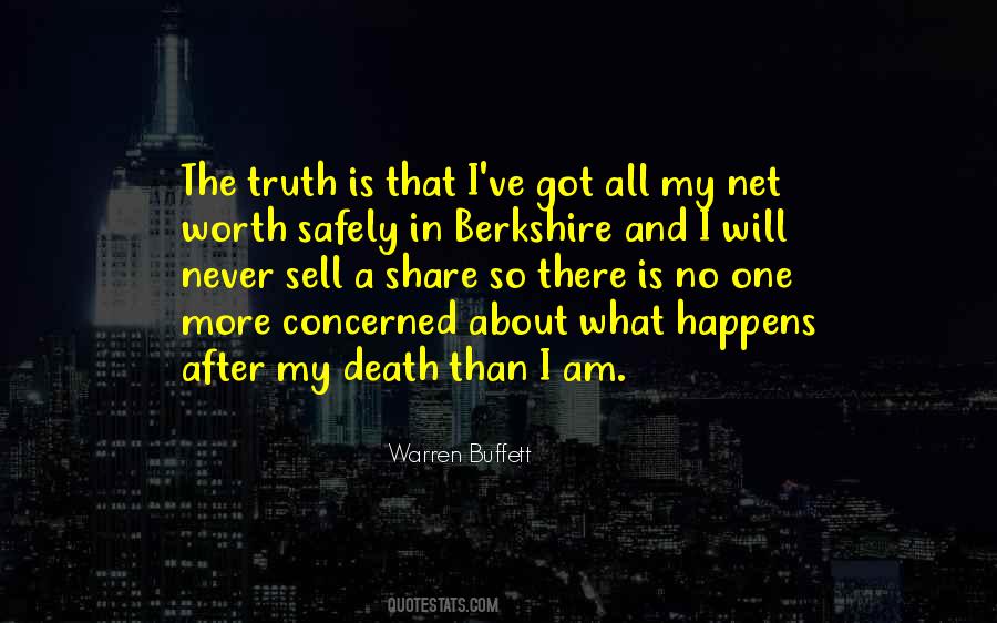 Truth About Death Quotes #3673