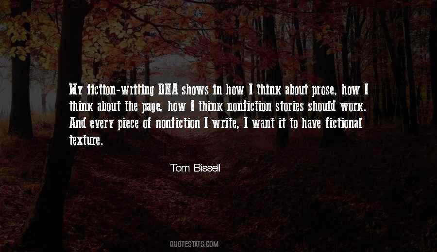 Quotes About Fiction Writing #1506738