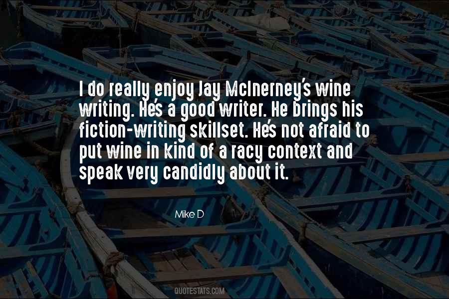 Quotes About Fiction Writing #797870