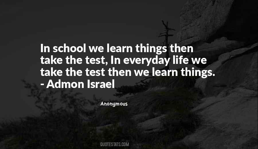 Quotes About Test In Life #1213166