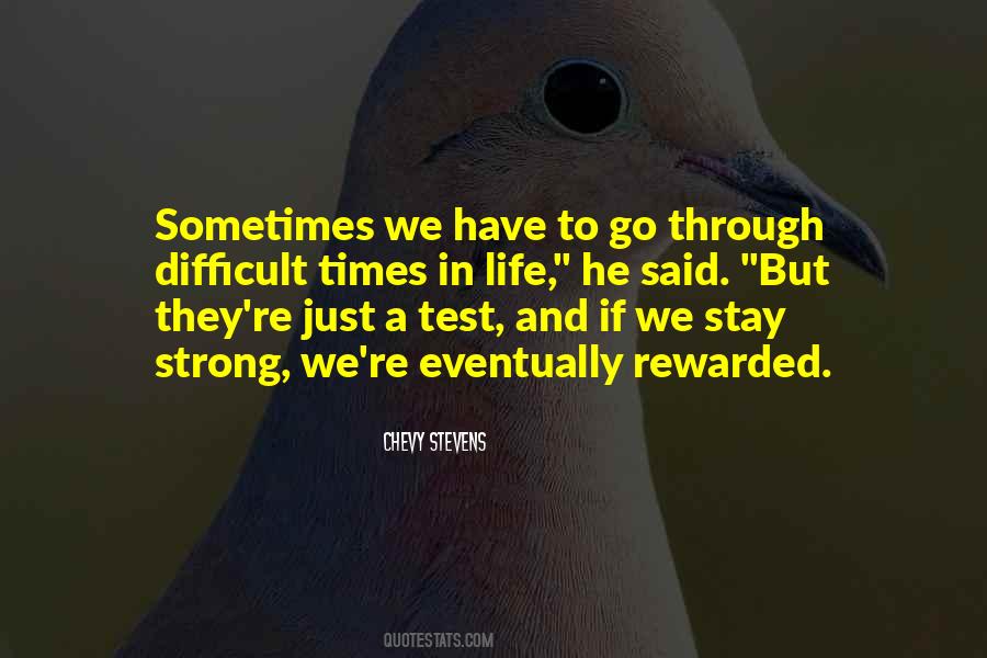 Quotes About Test In Life #681675