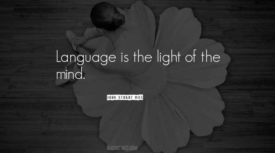 Language Of Light Quotes #1292142