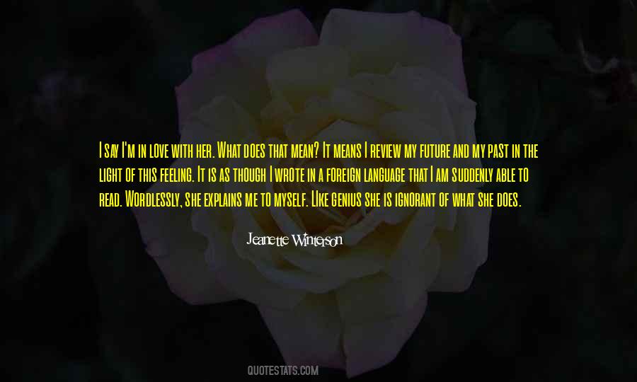 Language Of Light Quotes #284033