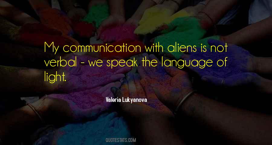 Language Of Light Quotes #742821