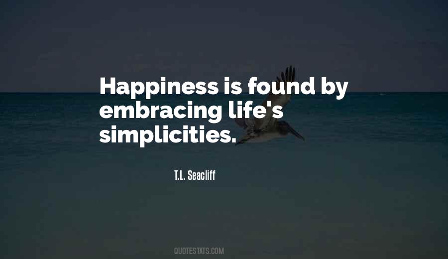 Where Is Happiness Found Quotes #95539