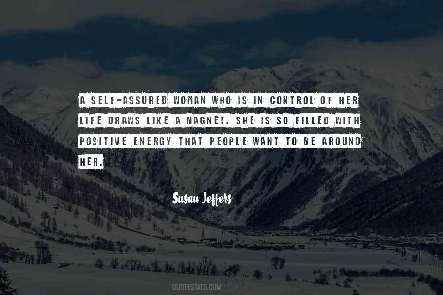 Quotes About Self Assured #1221773