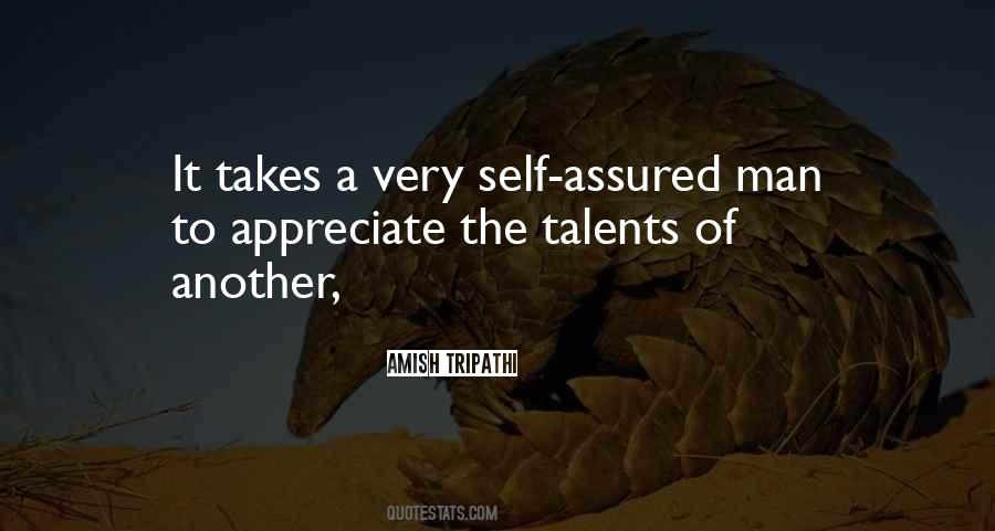 Quotes About Self Assured #81173