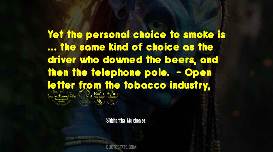 Quotes About Tobacco #1037763