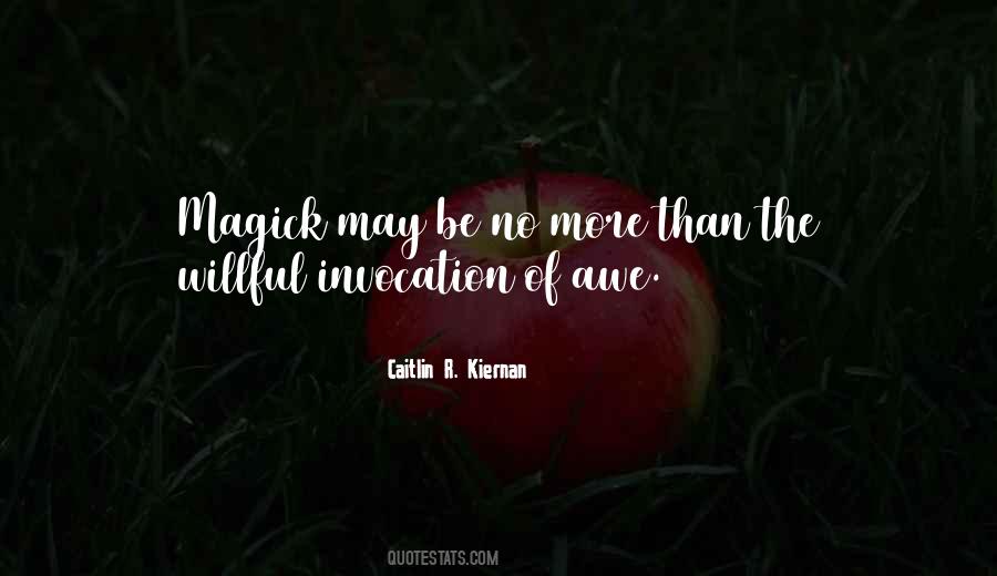 Quotes About Magick #488315