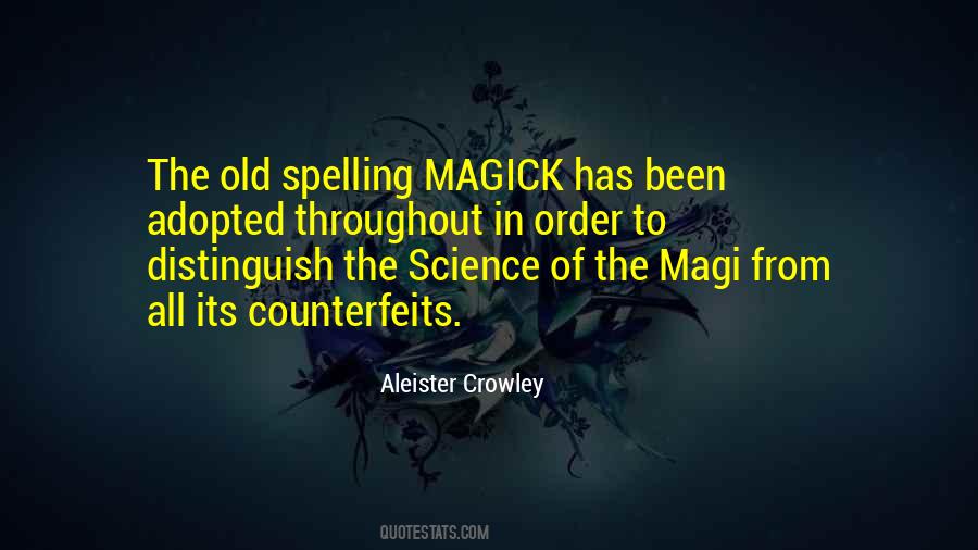 Quotes About Magick #495564