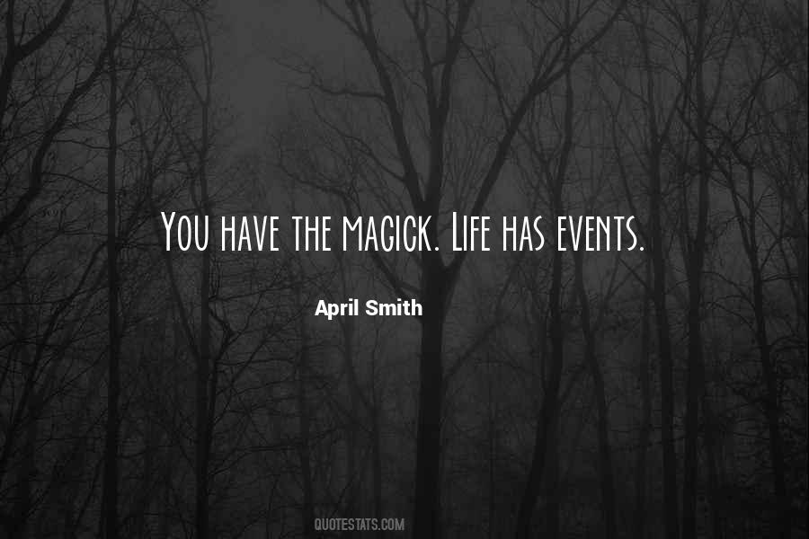 Quotes About Magick #572725
