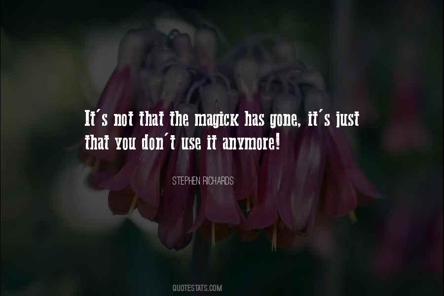 Quotes About Magick #579751