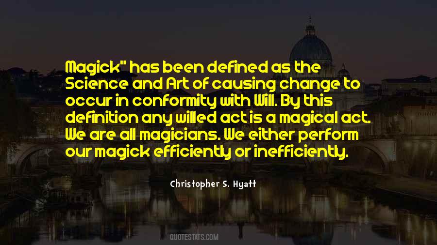 Quotes About Magick #887616