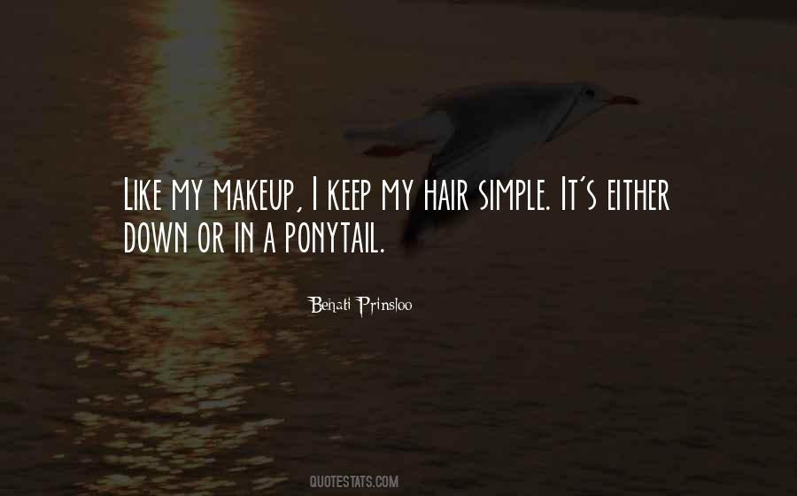 A Ponytail Quotes #1615946
