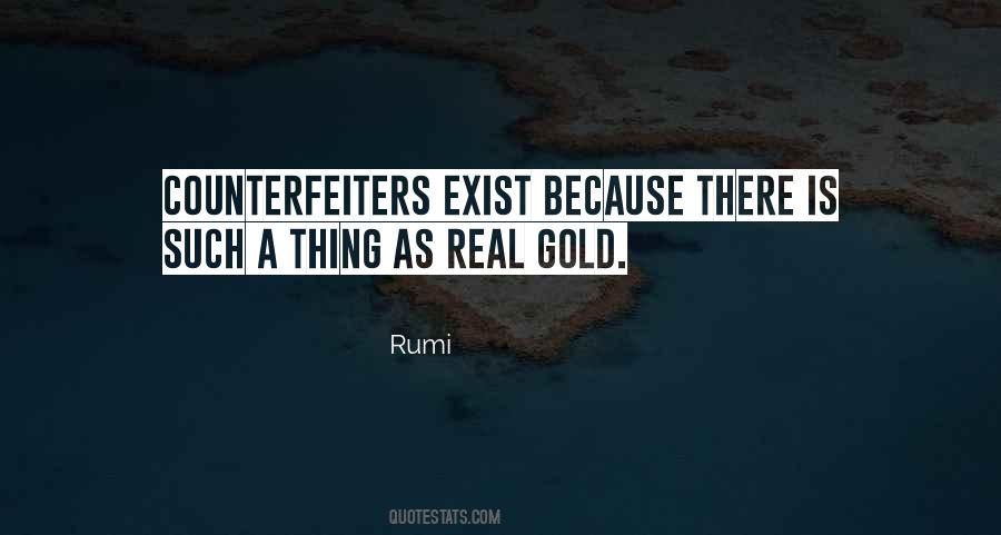 Real Gold Quotes #56303