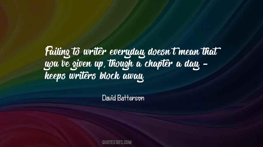 Writers On Writers Block Quotes #1507025