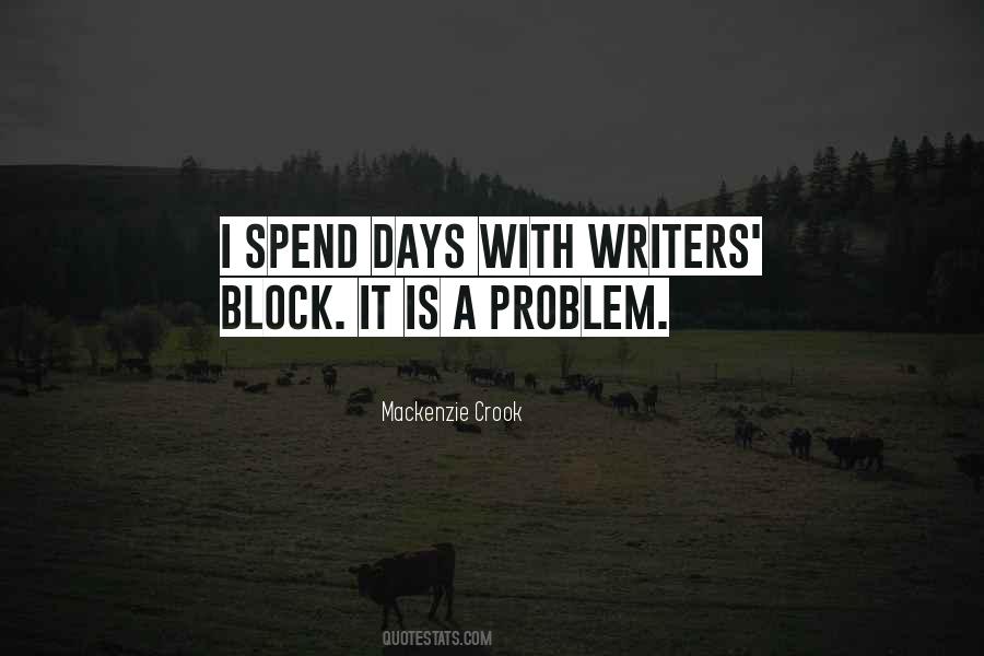 Writers On Writers Block Quotes #1733743