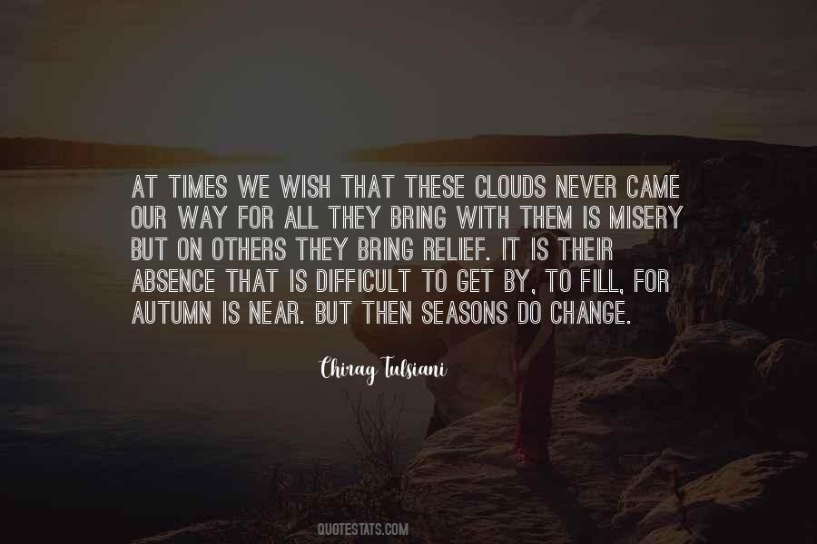 Change Of Season Quotes #844833