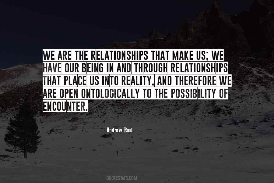 Relational Ontology Quotes #14310