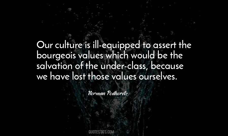 Quotes About Values And Culture #96887