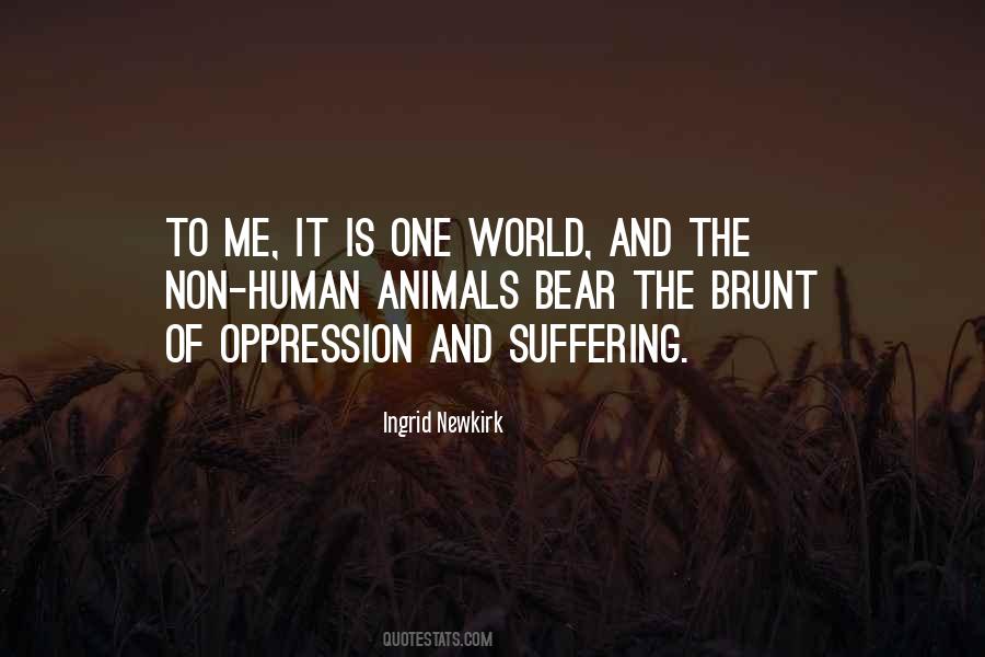 World Suffering Quotes #251575
