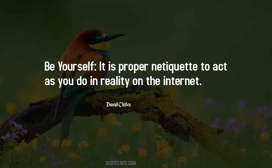 Netiquette Rules Quotes #1051246