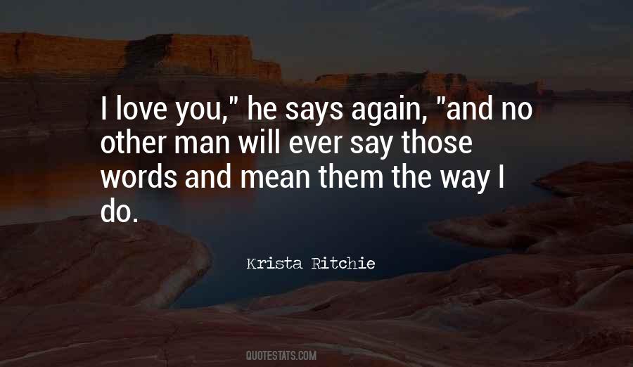 Quotes About No Other Man #1139094
