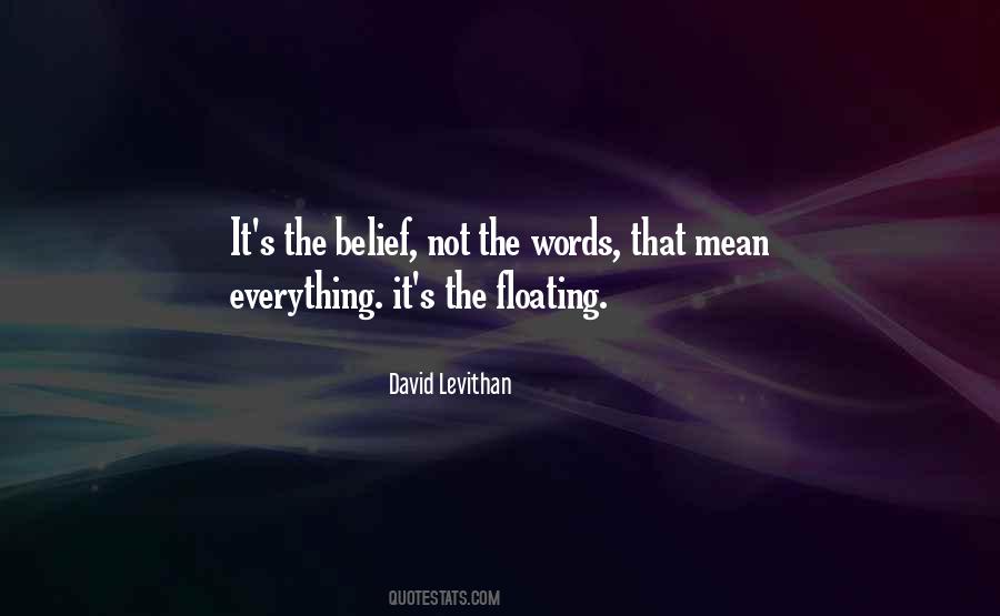 Quotes About Words Mean Nothing #48055
