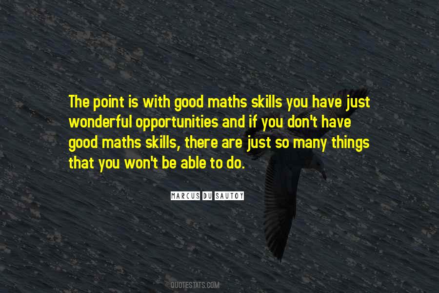 Quotes About Maths #1405689