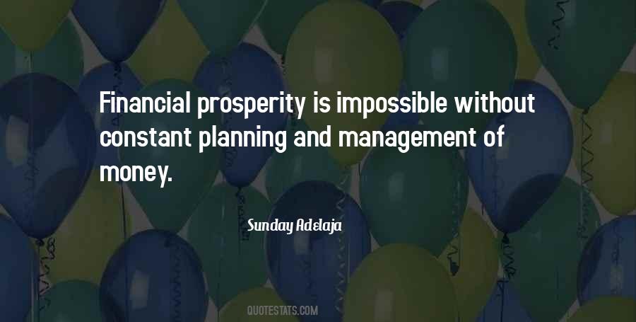 Quotes About Management Of Money #1226970