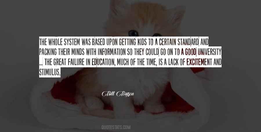 Quotes About Failure Of Education #268