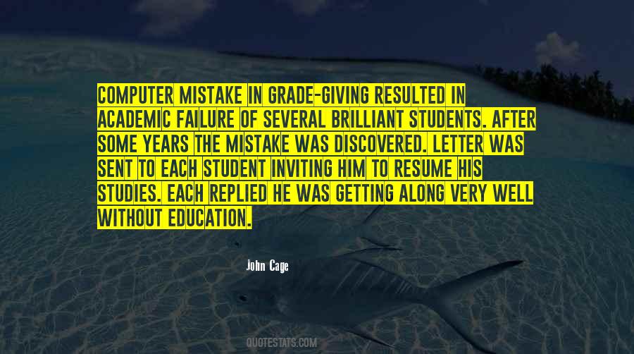Quotes About Failure Of Education #916287