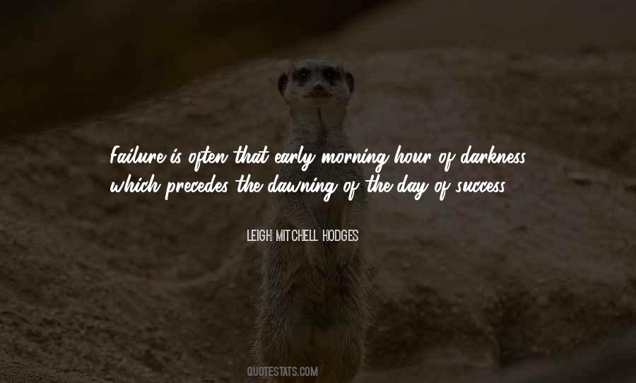 Quotes About Early Morning #1428559