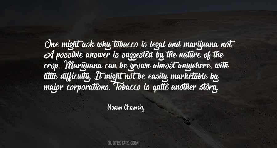 Legal Marijuana Quotes #141533