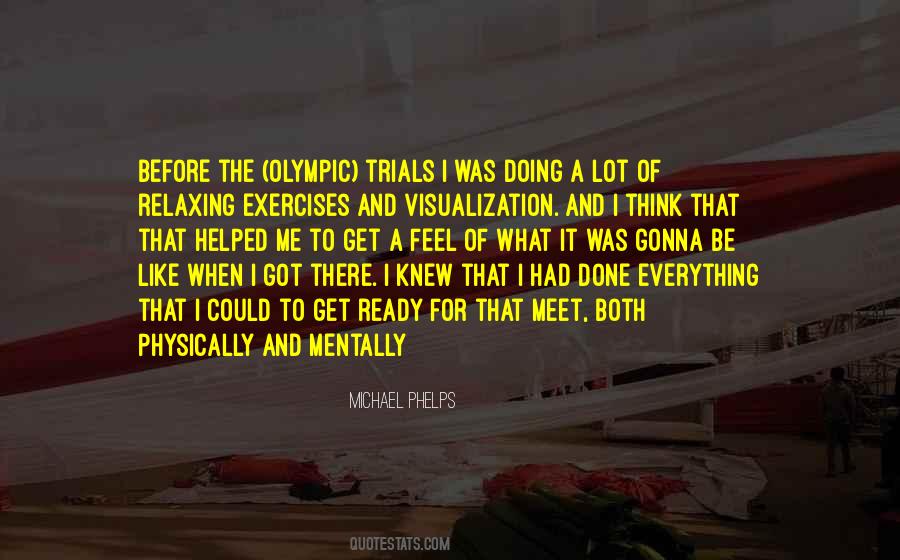 Quotes About Visualization In Sports #387899