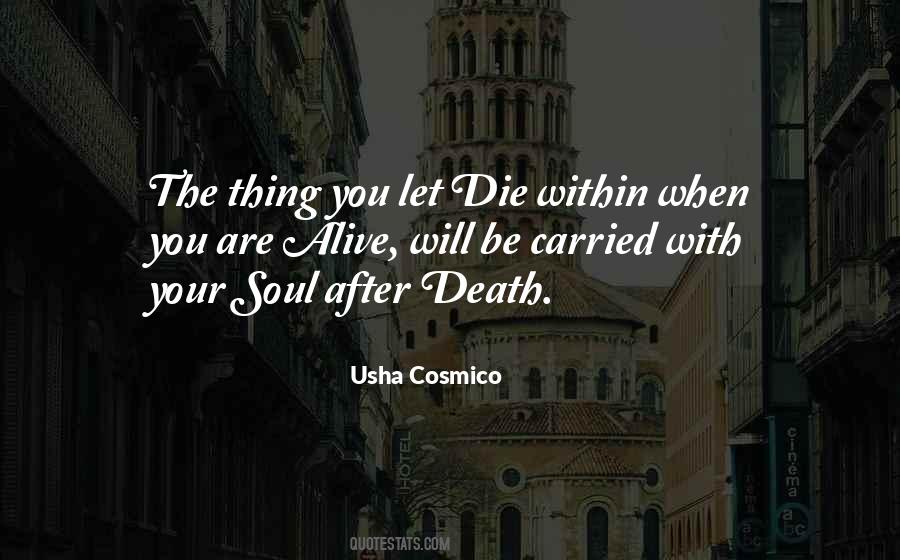 Quotes About The Soul After Death #1159019