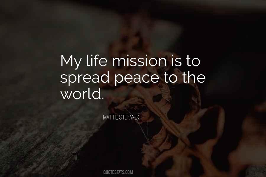 Quotes About Life Mission #1494634