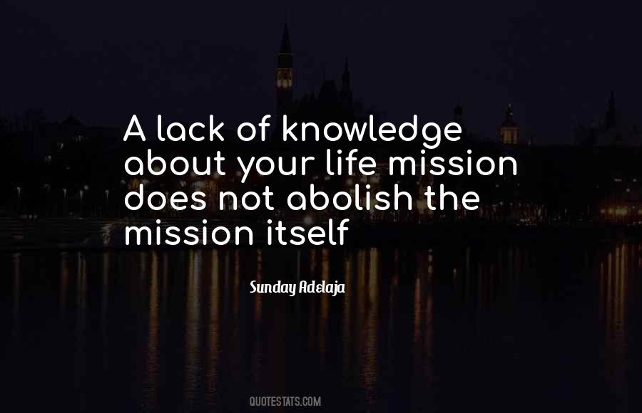 Quotes About Life Mission #981272