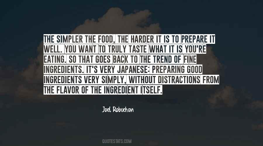 Quotes About Preparing Food #785259