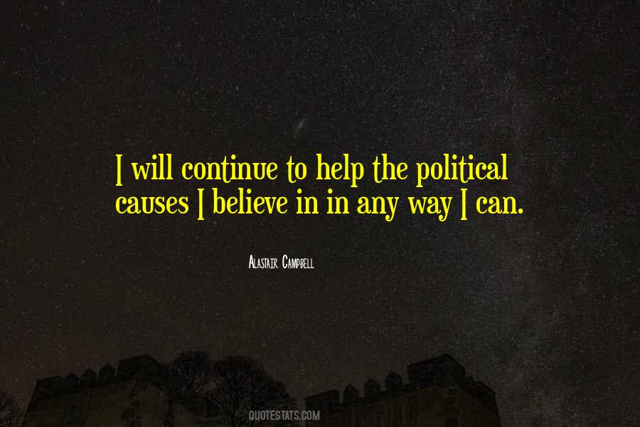 Political Causes Quotes #1643201