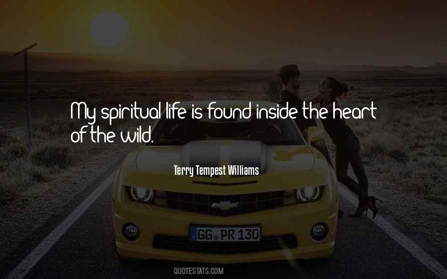 Spiritual Wilderness Quotes #1238071