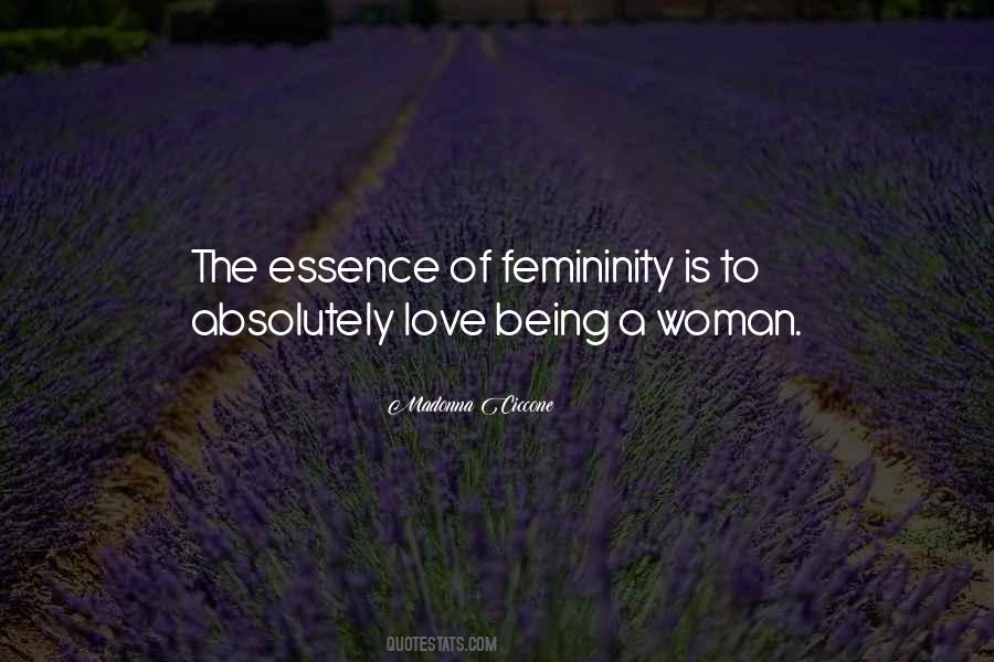 Quotes About Essence Of A Woman #1656155