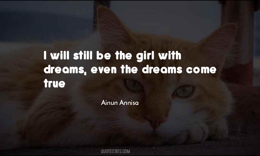 Quotes About Dream Girl #637576