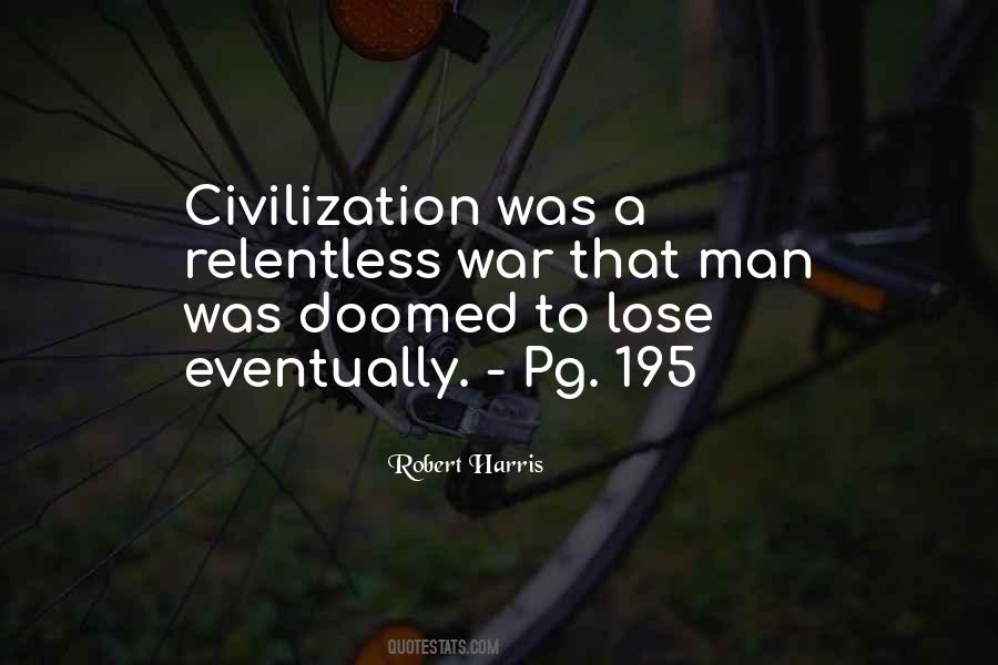 Civilization Vs Nature Quotes #1805093