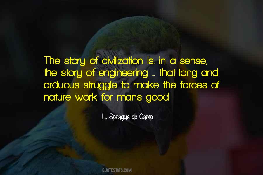 Civilization Vs Nature Quotes #1846362