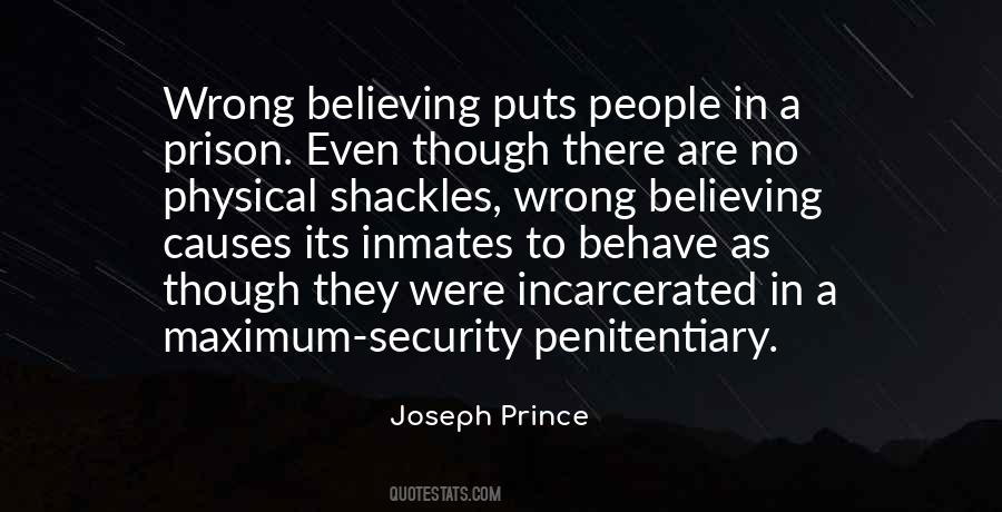 Quotes About Prison Inmates #131958