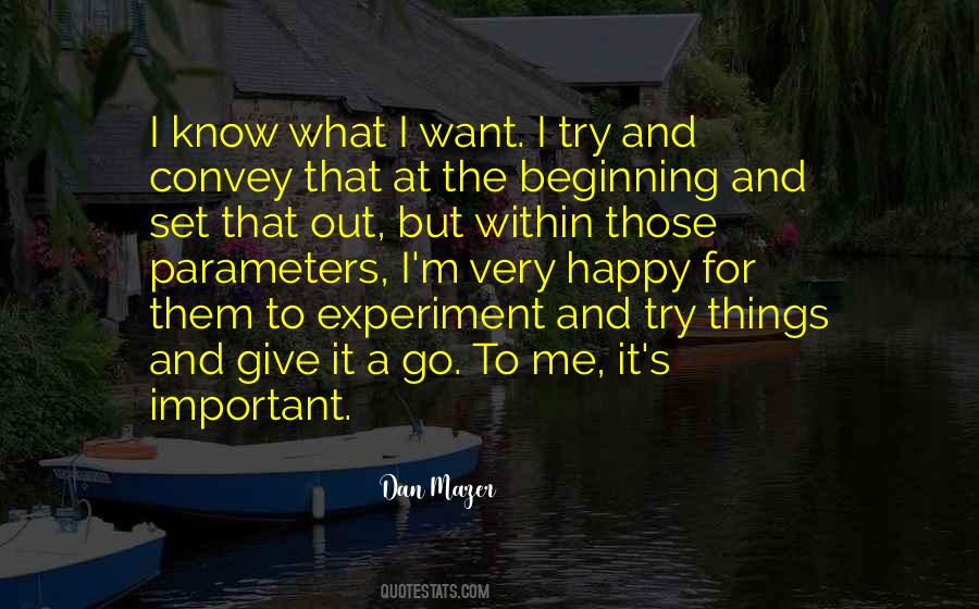 Giving It A Try Quotes #1494772