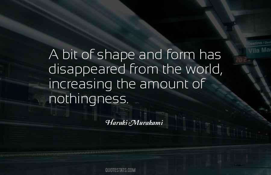 Quotes About Shape And Form #1672568
