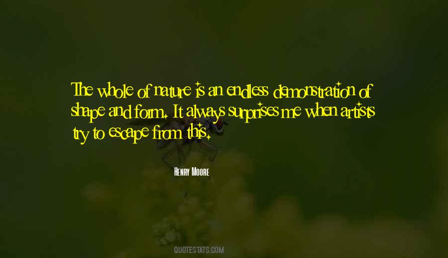 Quotes About Shape And Form #887949